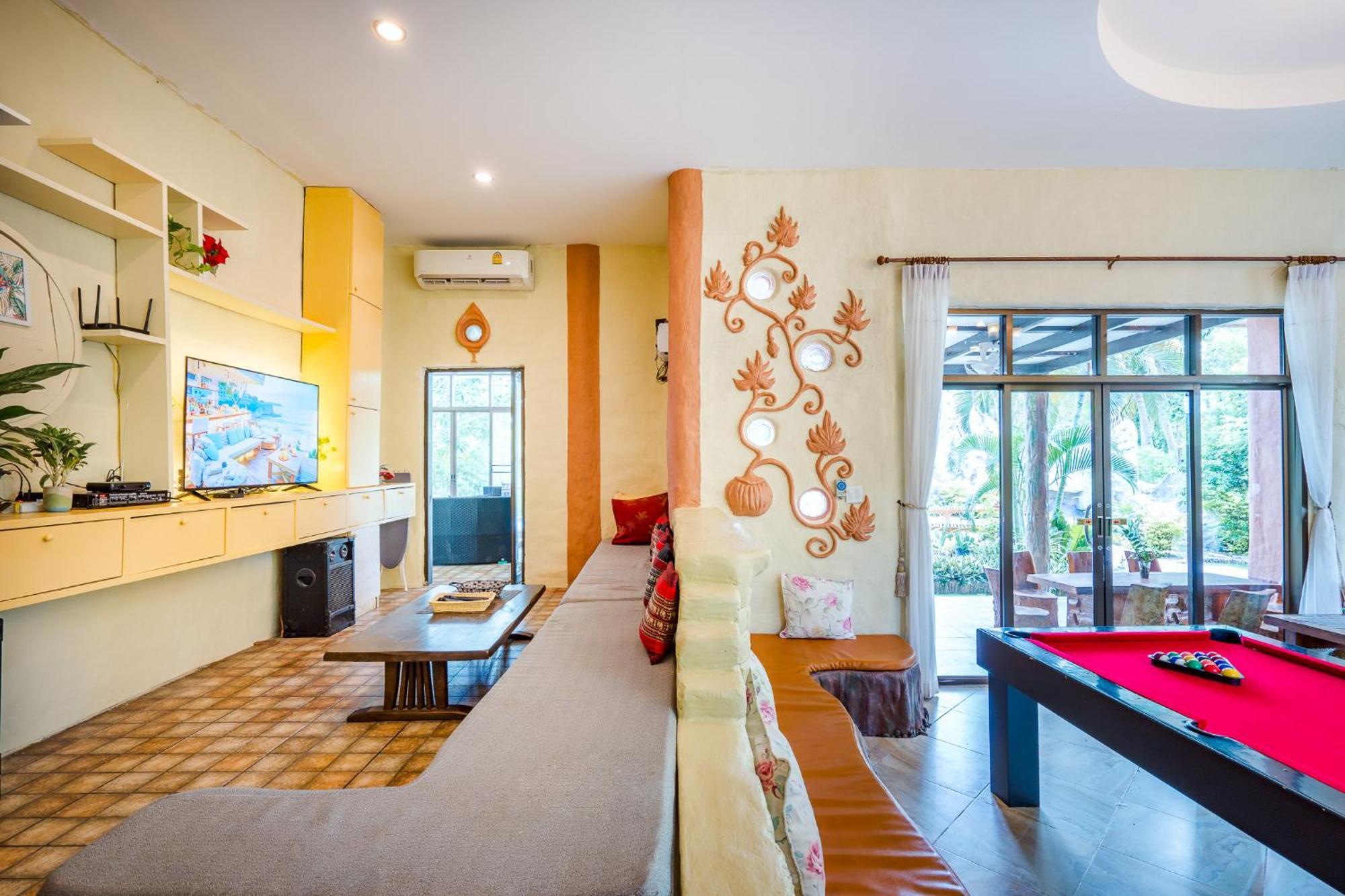 Huahin I-Din Poolvilla: Nature Retreat with Mountain Views Exterior photo
